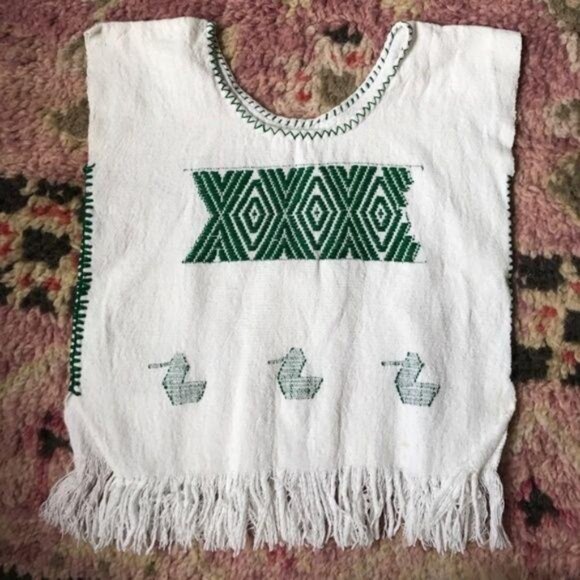Costume Baldor Girls Oaxaca Mexican Fringe Tunic